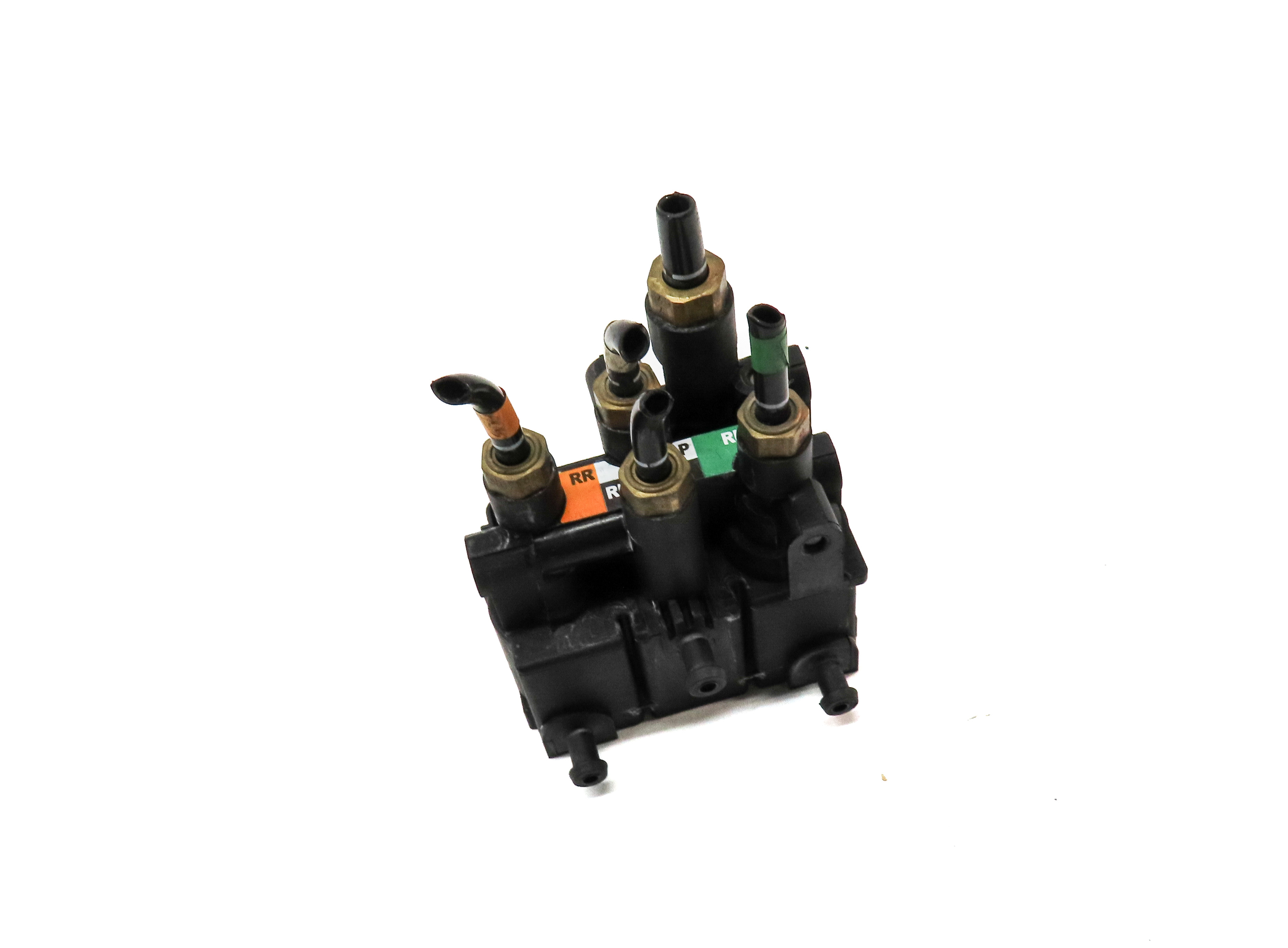 2017 LAND ROVER DISCOVERY (L462) PUMP CONTROL REAR AIR SUSPENSION VALVE BLOCK — exact item pictured